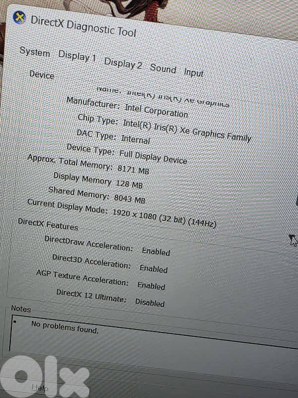 GAMING LAPTOP MSI KATANA GF66 CORE I7 GENERATION 12H RTX 3060 6