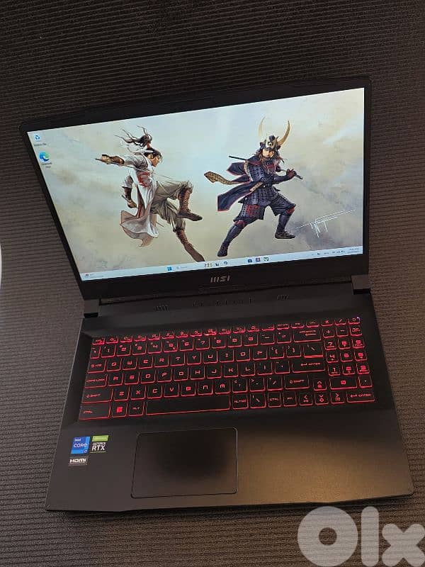 GAMING LAPTOP MSI KATANA GF66 CORE I7 GENERATION 12H RTX 3060 8