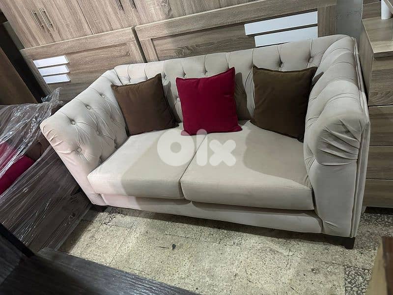 طقم كنبايات شغل توصاية خشب زان كتير مرتب 1