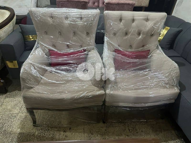 طقم كنبايات شغل توصاية خشب زان كتير مرتب 5