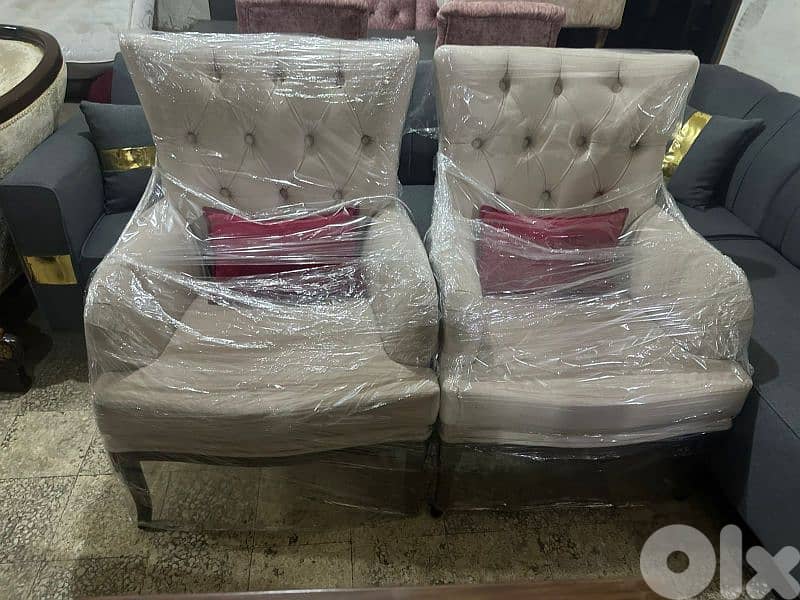 طقم كنبايات شغل توصاية خشب زان كتير مرتب 5