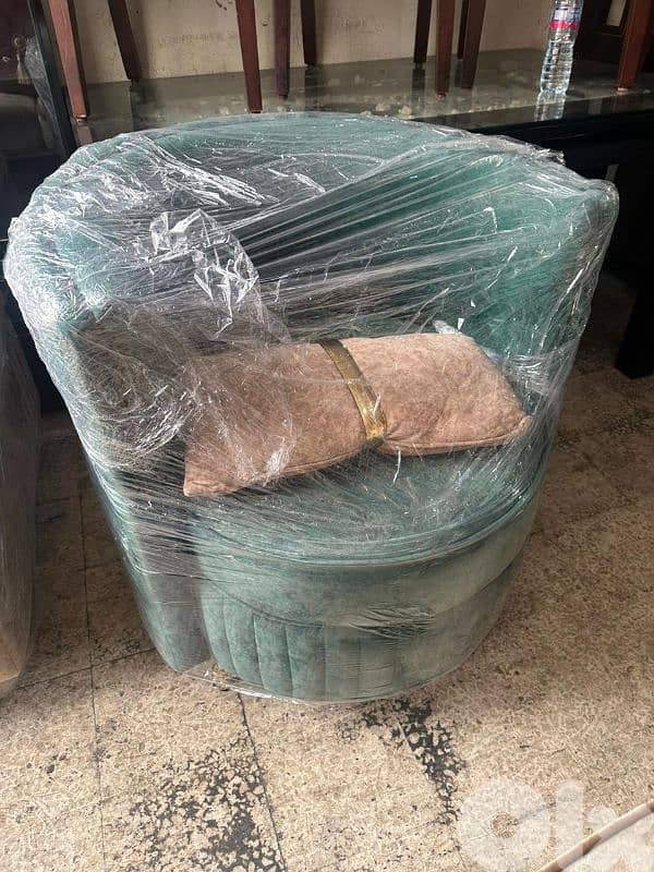 طقم كنبايات مودرن خشب شوح اسفنج إكسترا قماش تركي 4