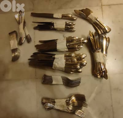 silver plated cutlery