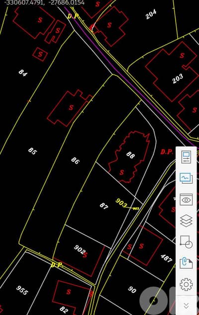 1700m2 land for rent in Zalka, Metn