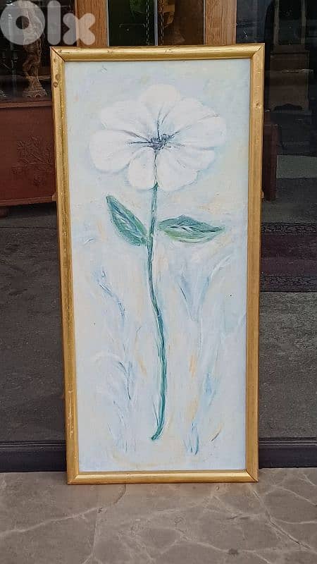 لوحة رسم زيتي اوروبية 1