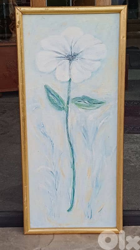 لوحة رسم زيتي اوروبية 2