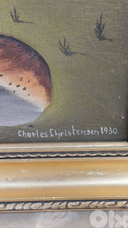 لوحة رسم زيتي اوروبية 8