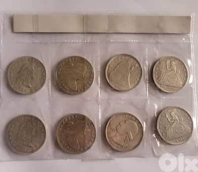 old currency usa mexico italy. . .