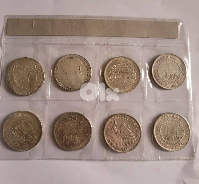 old currency usa mexico italy. . . 3