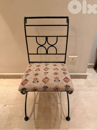 iron chairs