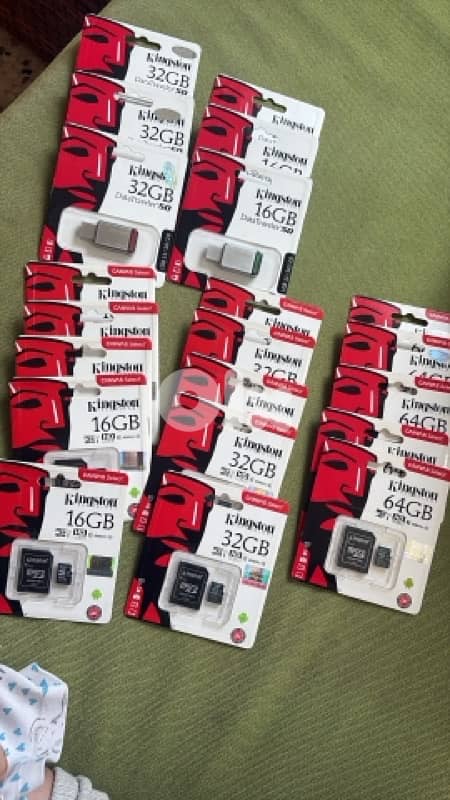 kingston memory cards/usb 1