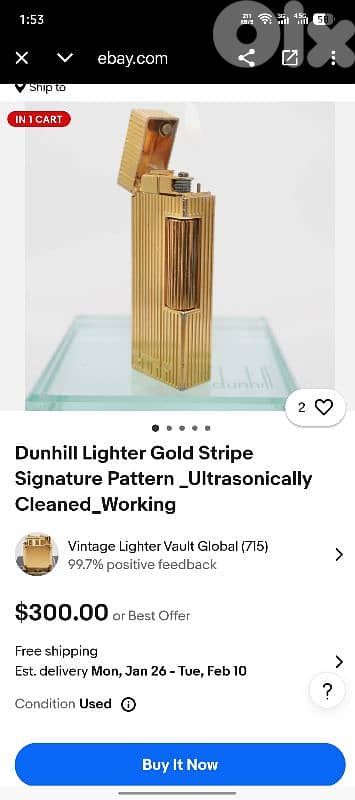 dunhil lighter 6