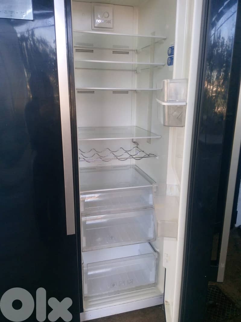 BEKO ASL141B American-Style Fridge Freezer - Black 3