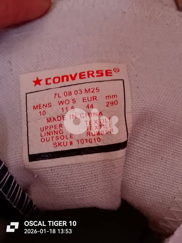 CONVERSE CHUCK TAYLOR ALL STAR HIGH TOP NAVY BLUE 5