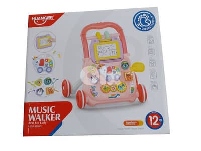 Music baby walker