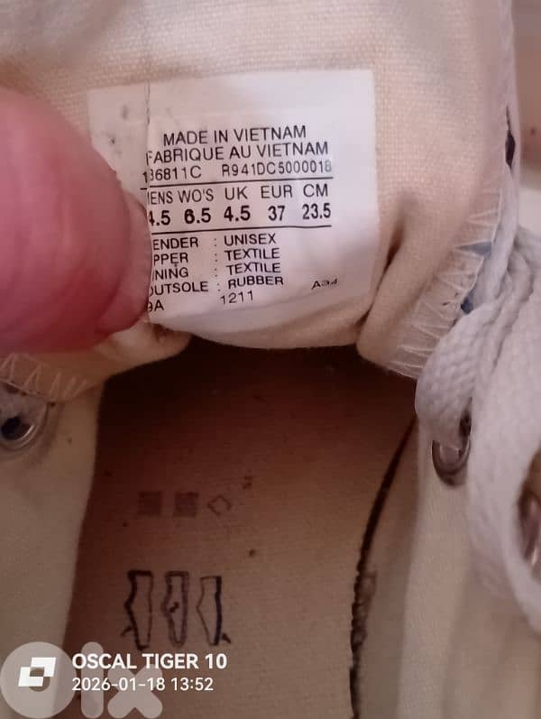 converse blue navy made in Vietnam 2