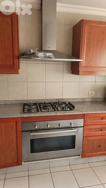 sofas, cabinet, kitchen cabinets, hood, oven and stove, bar, tv unit 5