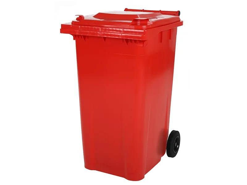 3M Plast 240L Wheelie Wastes Bin 1