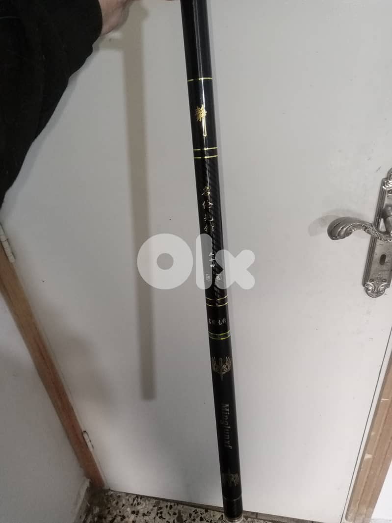 قصبة صيد سبع متار مستعملي مرتين بس 1