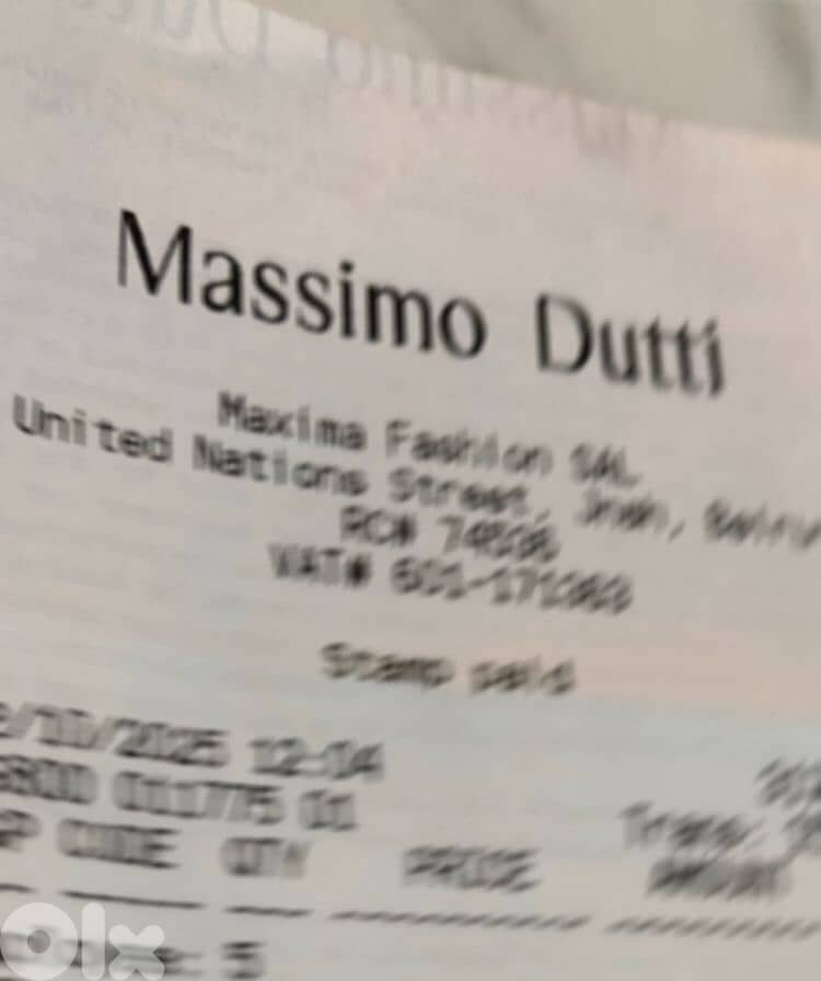 Massimo dutti Original Dark Blue - Size M Italian Fabric 5