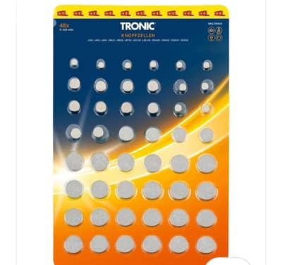 tronic button cell batteries