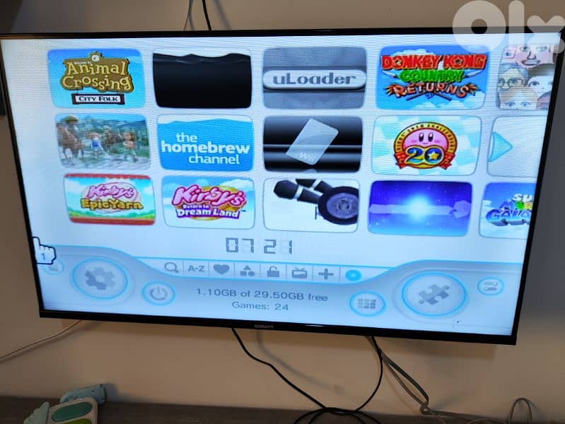 Nintendo Wii modded with games 2
