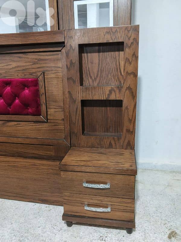 اوضة نوم خشب زان ولاتي كلا ملبسة قشرة سنديان سحاب ودرف 10