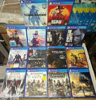 Used PS4 games. check description for more information