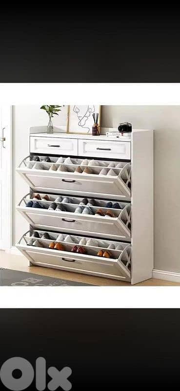 خزانة احذية بجميع الموديلات وحسب القياسات