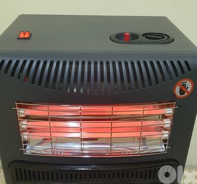 دفاية ماركة RAC شبه جديد كتير كتير نضيف و مستعمل قليل كهرباء وغاز ١٠٠$