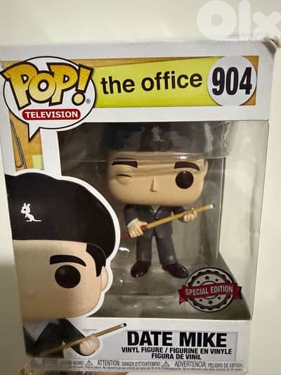 the office mike funko pop the office figure