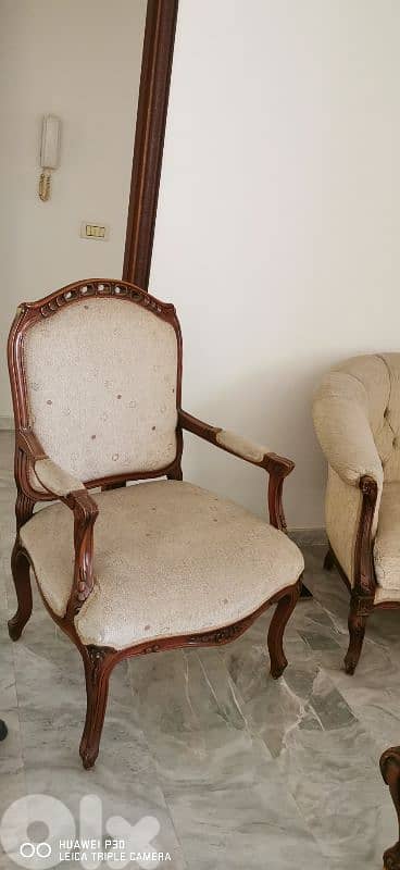 صالون خشب زين حفر 2