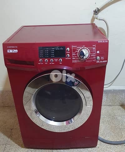 Washing machine & dryer Campomatic 7.7 kilo like new very gd condition