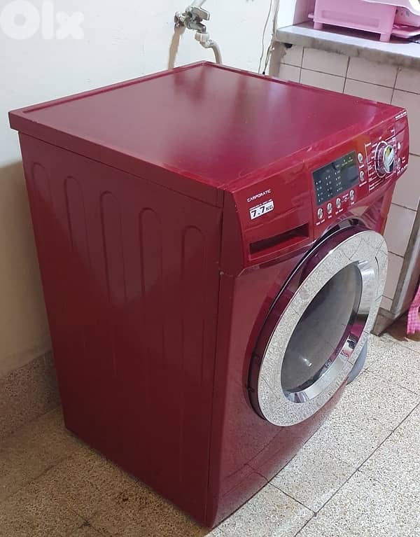 Washing machine & dryer Campomatic 7.7 kilo like new very gd condition 1