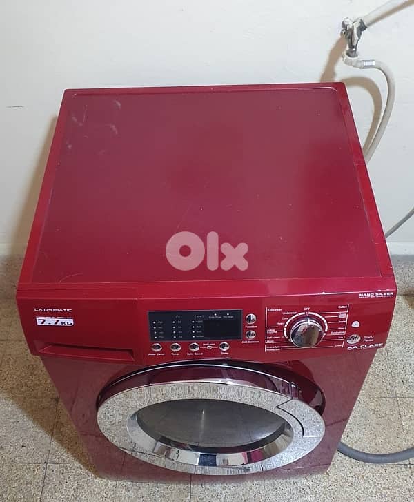 Washing machine & dryer Campomatic 7.7 kilo like new very gd condition 2