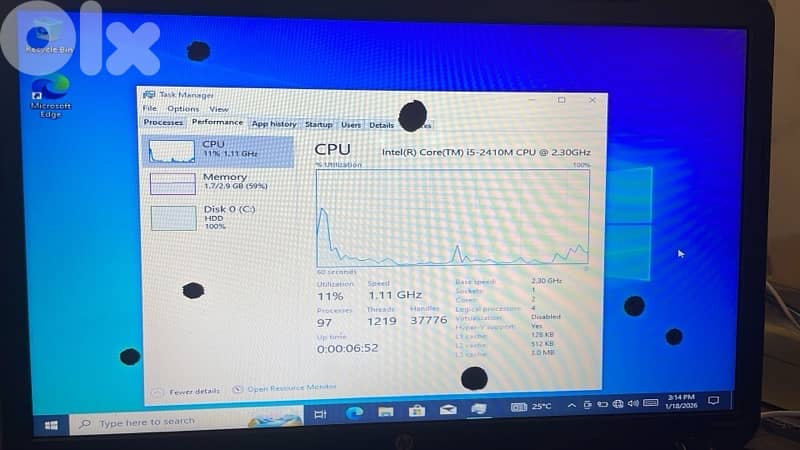 hp laptop clean core i5 bi 50 dollars 1