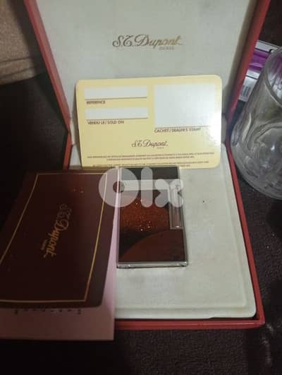 ولاعة إس تي ديبونS . T. Dupont Ligne 2 Natural Lacquer