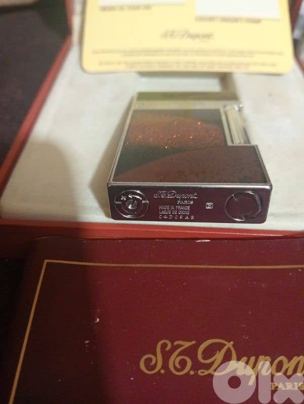 ولاعة إس تي ديبونS . T. Dupont Ligne 2 Natural Lacquer 1