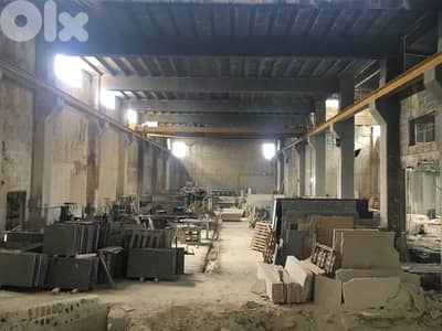 معمل رخام وصخر للبيع - stone factory for sale