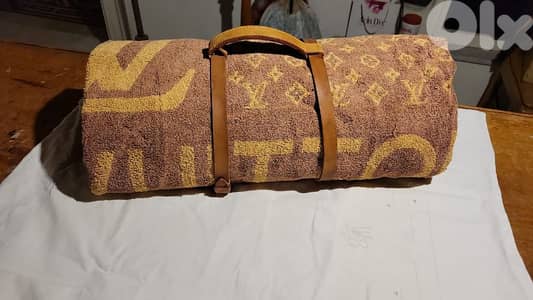 Vintage louis vuitton beach towel