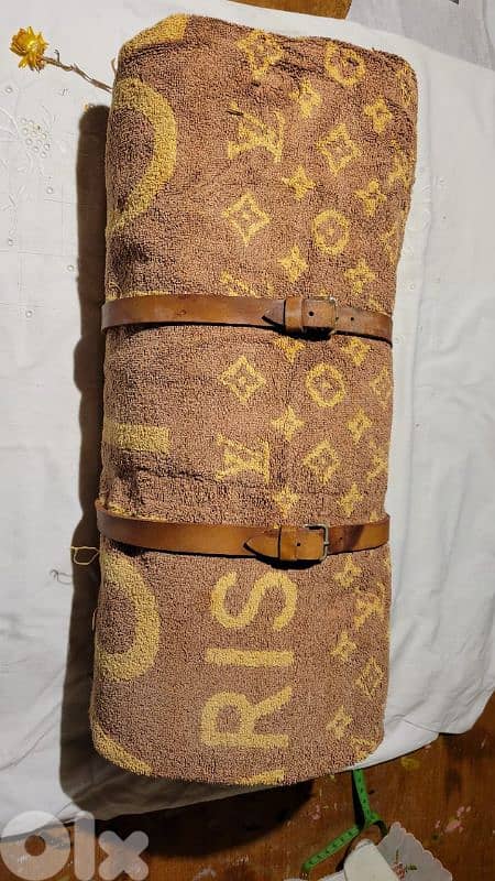 Vintage louis vuitton beach towel 1