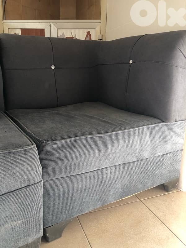3-Piece Sofa Set – Good Condition 3