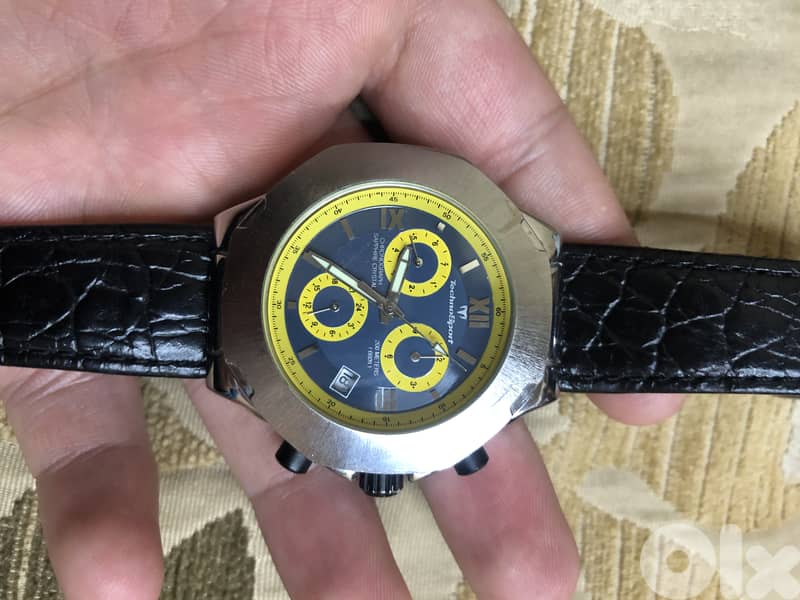 Techno Marne Aotumatic chorono sapphire Crystal 4