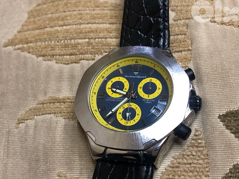 Techno Marne Aotumatic chorono sapphire Crystal 6