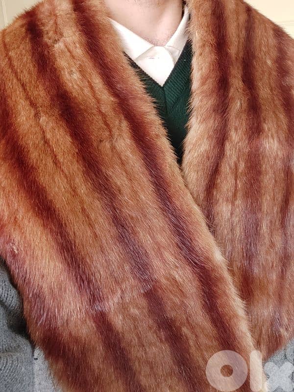 Fur collar طوق فرو للرقبة 1