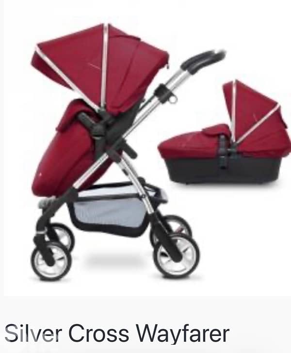 Silver Cross Wayfarer Stroller System 2