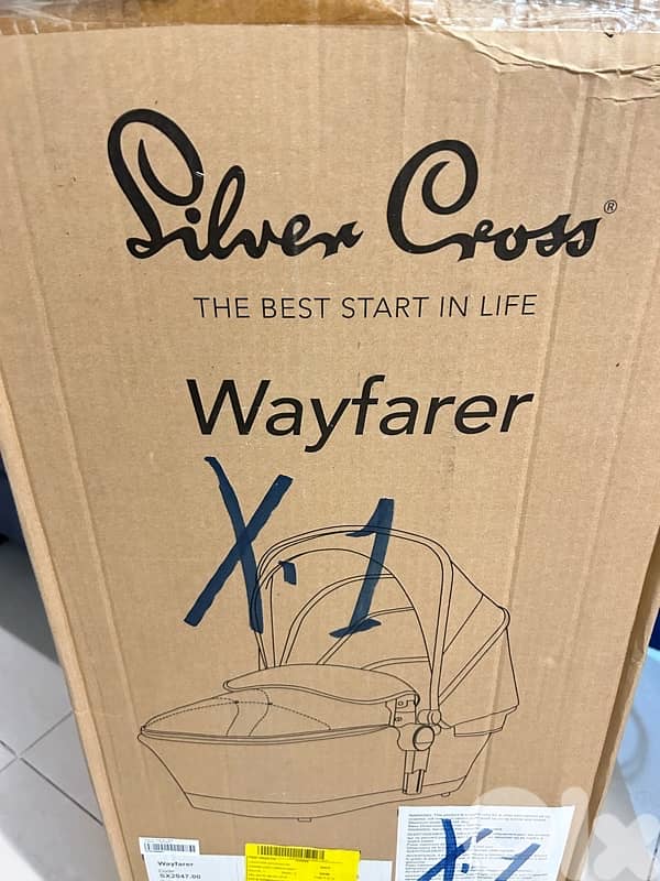 Silver Cross Wayfarer Stroller System 7