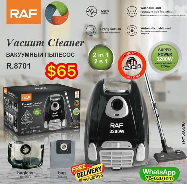 RAF vacuum cleaner 5