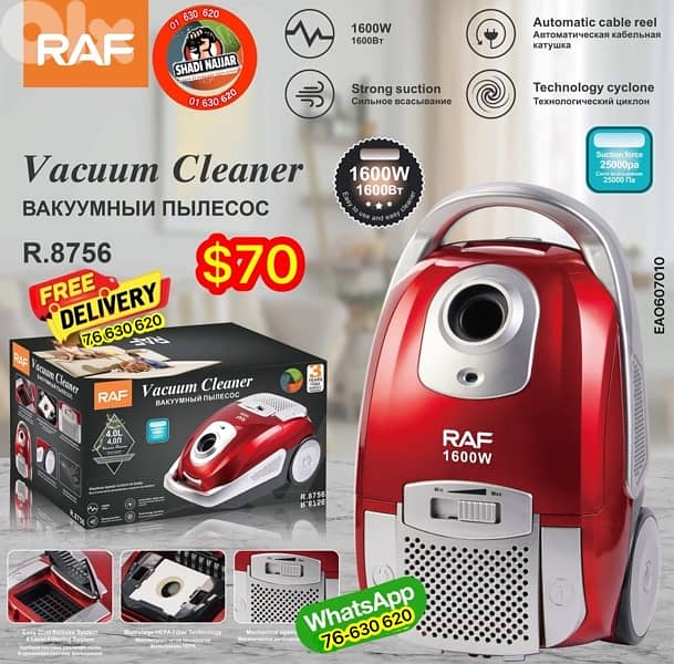 RAF vacuum cleaner 6