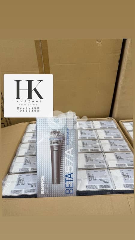 microphones shure wired 1